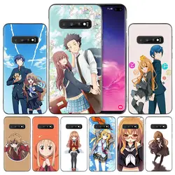 Toradora аниме черный силиконовый чехол для samsung Galaxy S10 S10e 5G S9 S8 S7 S6 край J8 J6 J5 J4 плюс 2018