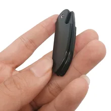 1 шт. модный черный складной карманный зажим для волос Усы Борода гребень для мужчин 7x2,5 см