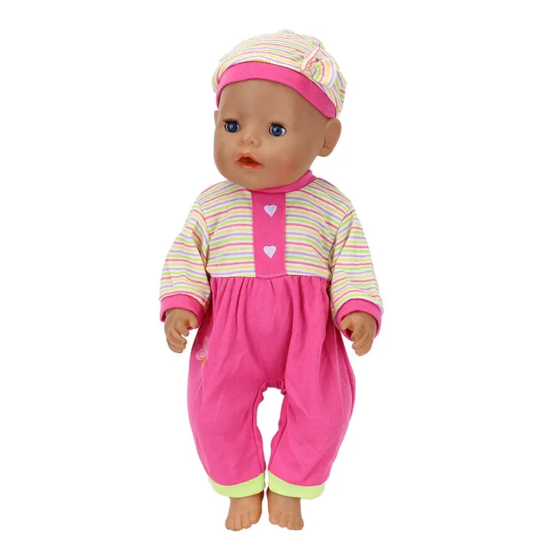 Модные наряды для 43 см Zapf Baby Doll 17 дюймов Reborn Одежда для младенцев - Цвет: v2