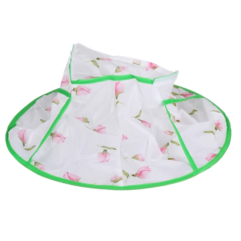 1pc Foldable Hair Cutting Cloak Umbrella Cape Waterproof Haircut 1pc Foldable Hair Cutting Cloak Umbrella Cape Waterproof Haircut Gown A Kids Barber Home Styling Accessory