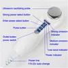 Home Use 2 in1 Ultrasound & Pulse face Cleaner Ultrasounic Face Care Skin Tightening Acne Pigmentation Removal Beauty Massager 3