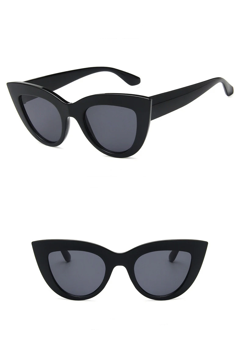 ZAOLIHU новые модные милые сексуальные женские солнцезащитные очки кошачий глаз женские винтажные брендовые маленькие Солнцезащитные очки женские Oculos de sol UV400