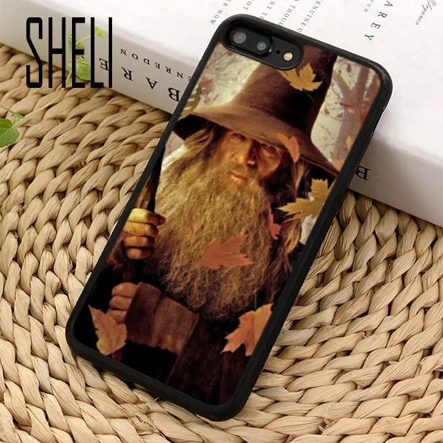 Чехол SHELI LORD OF THE RINGS HOBBIT GANDALF для iPhone 5 6s 7 8 plus 11 pro X XR XS max Samsung S7 edge S9 S10 |