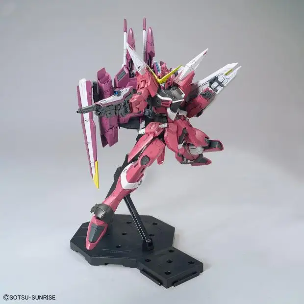 Japaness BANDAI Гандам MG 1/100 модель Гандам семя Дестини JUSTICE мобильный костюм детские игрушки с держателем