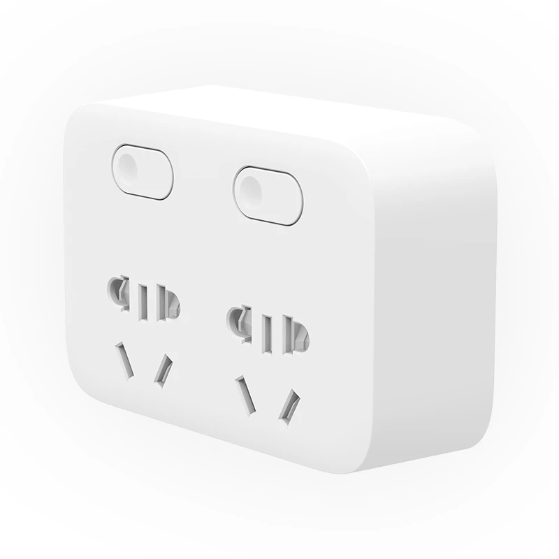 

Original Xiaomi Mijia Power Strip Converter Socket Independent Control 2 Position Portable Plug Adapter PC Body