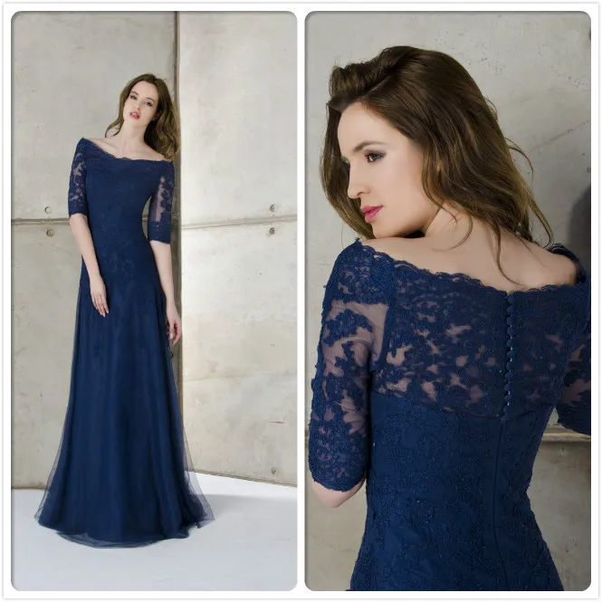 gorgeous boat neckline dresses half regular sleeves fiesta