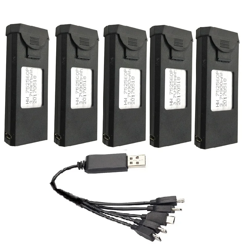 Ewellselling 3 7 V 900mAh 30C Lipo Bettery аксессуар/зарядное устройство для XS809 XS809W XS809HC XS809HW XS809G
