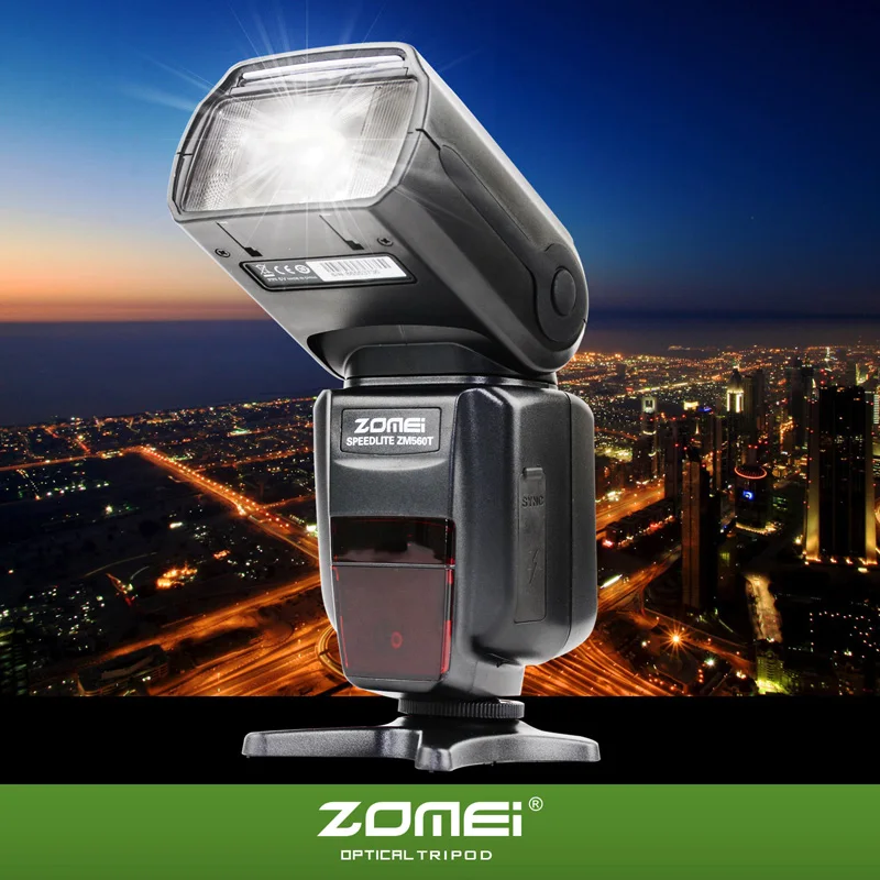 

Zomei ZM560T Professional High Speed External Flash Flashlight Flashlite with E-TTL, Wireless S1 and S2 Modes for Canon