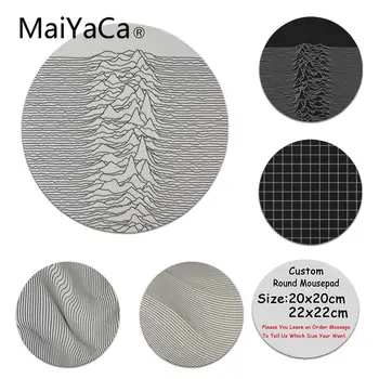 

MaiYaCa Unknown Pleasures White Laptop Gaming Mice Mousepad Computer Gaming Mouse Mats