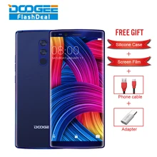 DOOGEE Mix 2 Android 7.1 4060mAh 5.99” FHD+ Helio P25 Octa Core Smartphones Quad Camera 16.0+13.0MP 6GB RAM 64GB/128GB ROM