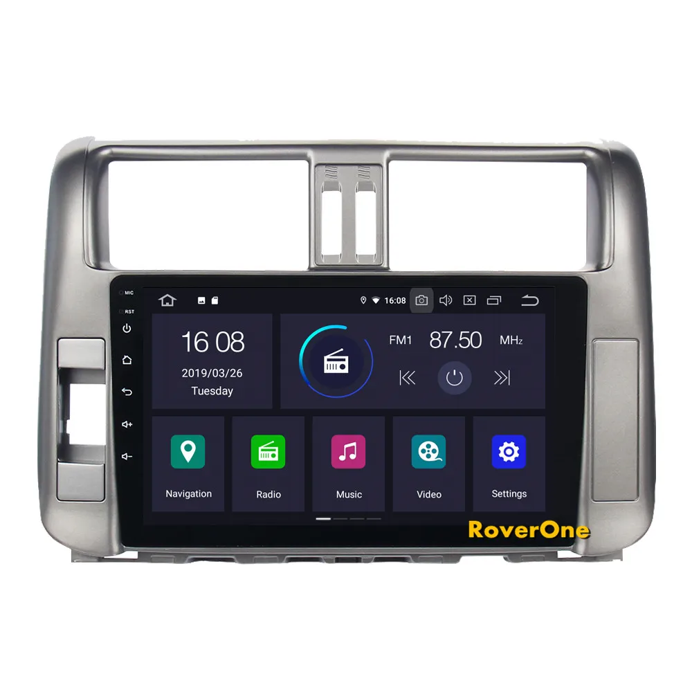 Best For Toyota Prado 150 2010 - 2013 Android 9.0 Auto Car Radio Stereo GPS Navigation Navi Media Multimedia System PhoneLink 12