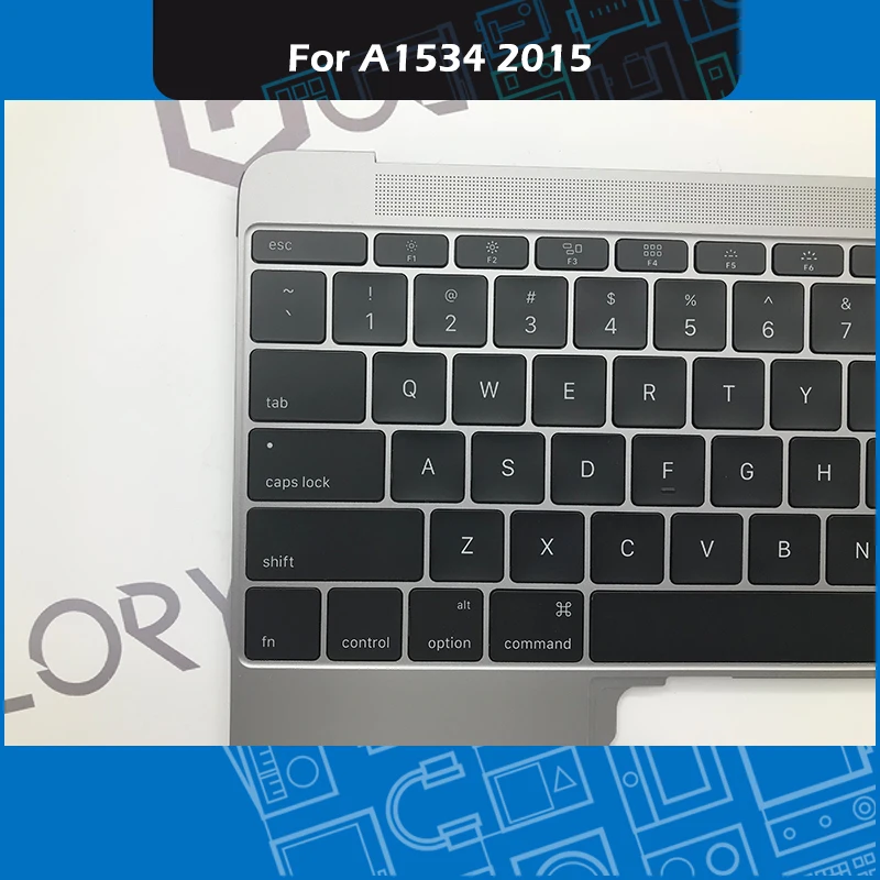 2015 год A1534 Topcase с клавиатурой и подсветкой версия США для Macbook Retina 12 &quotA1534 Palmrest Space