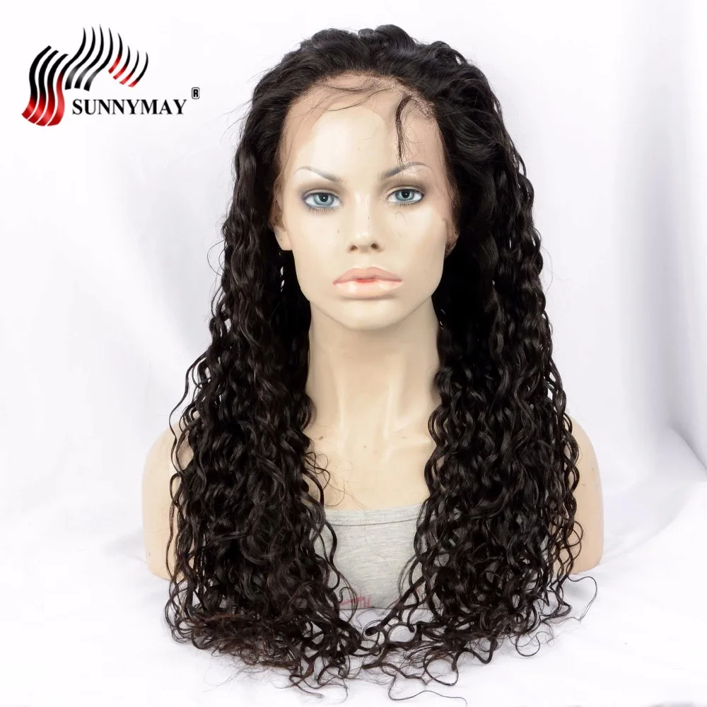 

Sunnymay Exotic Wave Lace Front Human Hair Wigs Pre Plucked Brazilian Virgin Human Hair Front Lace Wigs With baby Hair