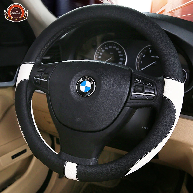 2018 Sport Leather car steering wheel cover car-styling Environmental protection Not smelly Diameter 38 cm 4 color freeshipping