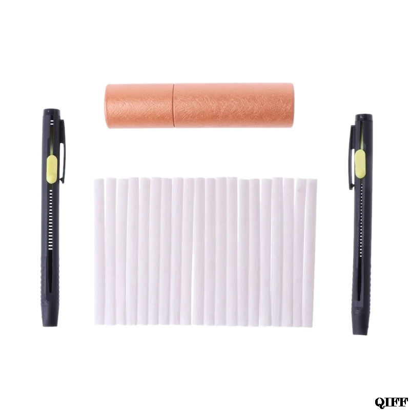 

1 Set Tailors Chalk Pen Pencil Dressmakers Invisible Marking Sewing Fabric Cloth May27