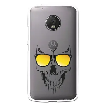 

Stand case skull costume drawing WP014 for Motorola Moto G5