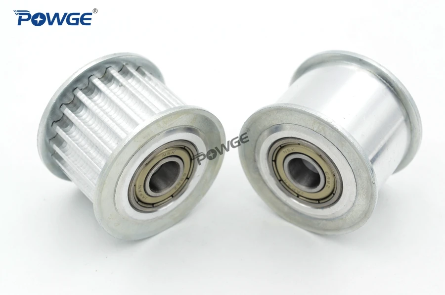 XIONGHAIZI 15 Teeth 5M Idler Pulley Tensioner Bore 8mm with Bearing Guide Regulating synchronous HTD5M Pulley 15T 15teeth Bore Diameter : No Teeth bore 8mm, Width : 15mm 
