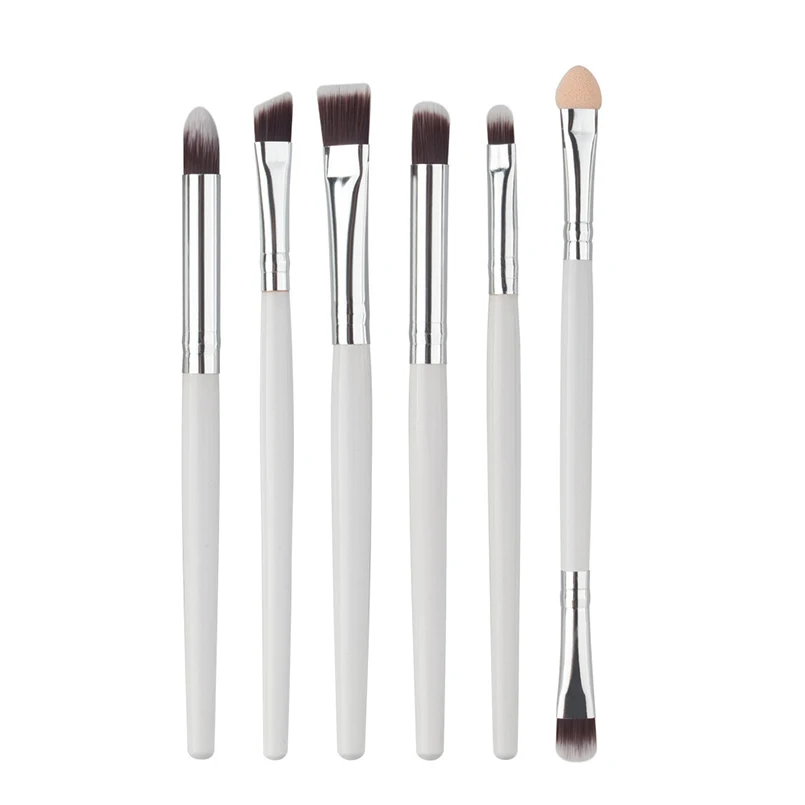 

Retail 6 Pcs/Set Professional Portable Makeup Brushes of Eye Blending Eyeshadow Smudge Shading Brushes.