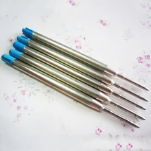 Роллер Шариковая ручка для заправки высокое качество синие черные чернила шариковые заправки для ручек для письма