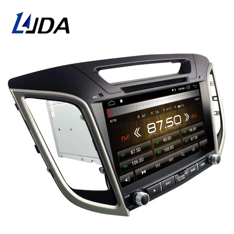 Perfect LJDA Android 9.1 Car dvd player for HYUNDAI IX25 CRETA Car Radio headunit gps navigation stereo multimedia WIFI autoaudio 2G+16G 2