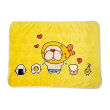 Фланелевое Одеяло с принтом животных для домашних животных кошек мягкое зимнее осенне-весеннее теплое одеяло для собак для щенков, крупных собак одеяло s Мультфильм