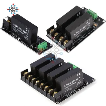 

380V 8A 1/ 2/ 4 Channel Solid State Relay Module High and Low Level H-L Trigger Board SSR-D3808HK Switch Controller