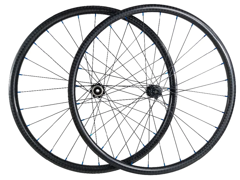 Juego de ruedas de carbono 29er MTB XC BOOST, 30mm o 28mm, sin gancho, sin cƔmara, delanteras Juego de ruedas de carbono 29er MTB XC BOOST, 30mm o 28mm, sin gancho, sin cƔmara, delanteras