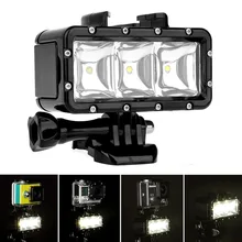 Lightdow Waterproof Underwater Diving LED Video Light for LD4000 LD6000 LD 4K for Gopro Hero 1 2 3 3+ 4 for SJCAM SJ4000 SJ6000