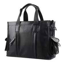 Для мужчин Разделение кожа Портфели ноутбук 14 дюймов Для мужчин Портфели Бизнес сумка мужской сумка Crossbody Сумка Tote Сумочка P808