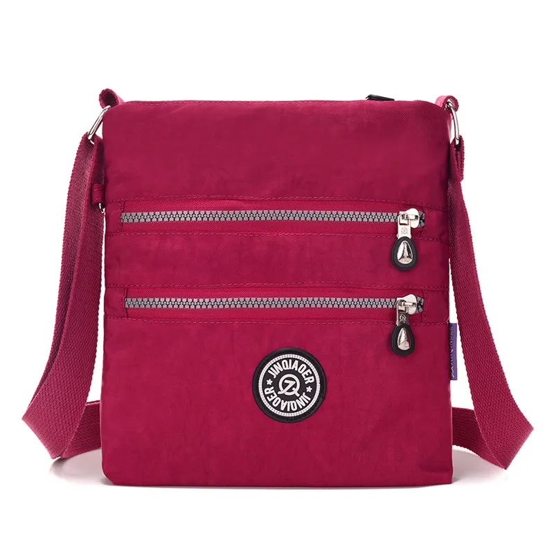 Горячее предложение! Распродажа! Новая женская сумка-мессенджер Женская нейлоновая сумка на плечо женская сумка bolsa feminina маленькая легкая водонепроницаемая дорожная сумка - Цвет: Grape Purple