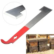 Нержавеющая сталь j-крюк пчелиный улей лангстрот инструмент рамка подъемник и скребок j-крюк Пчеловодство оборудование