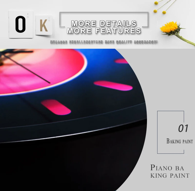 wall clock retro room clock (3)