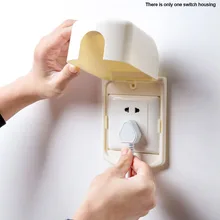 Anti-electric Shock Baby Children Protector Universal Protection Portable Safety Solid Lightweight Switch Cover Single Plug Kid
