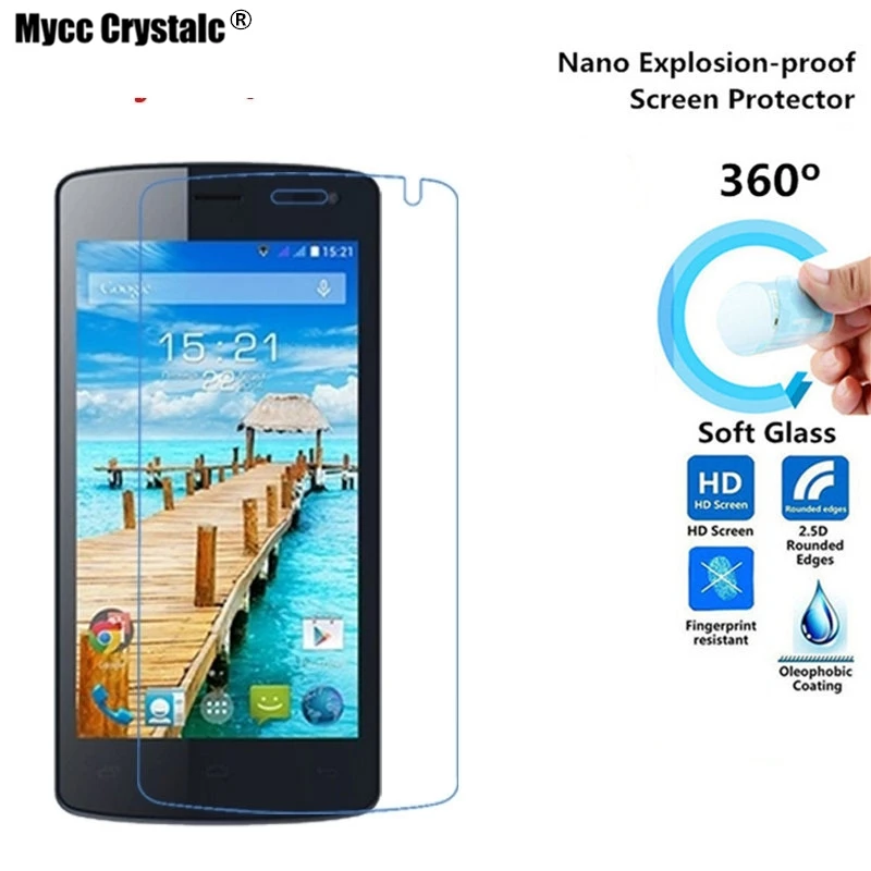 

Mycc crystalc Nano Explosion-proof Screen Protector (Soft Glass) Protective Film For Fly iQ4417 Film