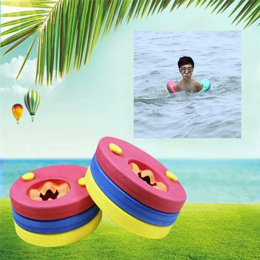 

Lovely Pet New 6Pcs Swim Discs EVA Foam Arm Bands Float For Swimming Baby Kids Children Learn To Swim Drop Shipping 70720