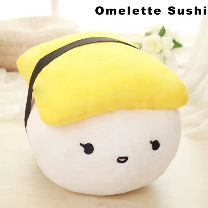 Brinquedos de Pelúcia Presentes para Crianças Japão Sushi Forma Recheado Macio Sofá Almofada Bm88 1 pc 9 Almofadas de pelúcia
