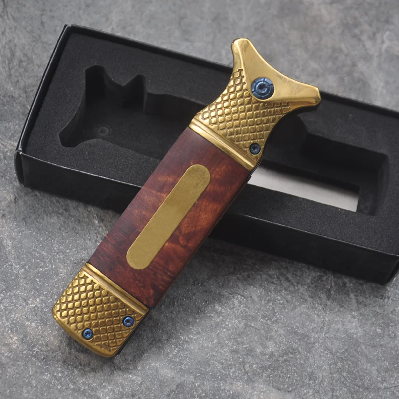 

8.58'' Outdoor Tactical Folding Blade Knife Camping Hunting Survival Knives Quick Open Pocket EDC Tools Cutting Fishing Knife