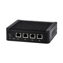 Мини-ПК J1900G4 с 4 порта LAN, используя pfsense как маршрутизатор/межсетевой экран, безвентиляторный отсутствие шума, низкая мощность мини-ПК Quad core 2 ГГц