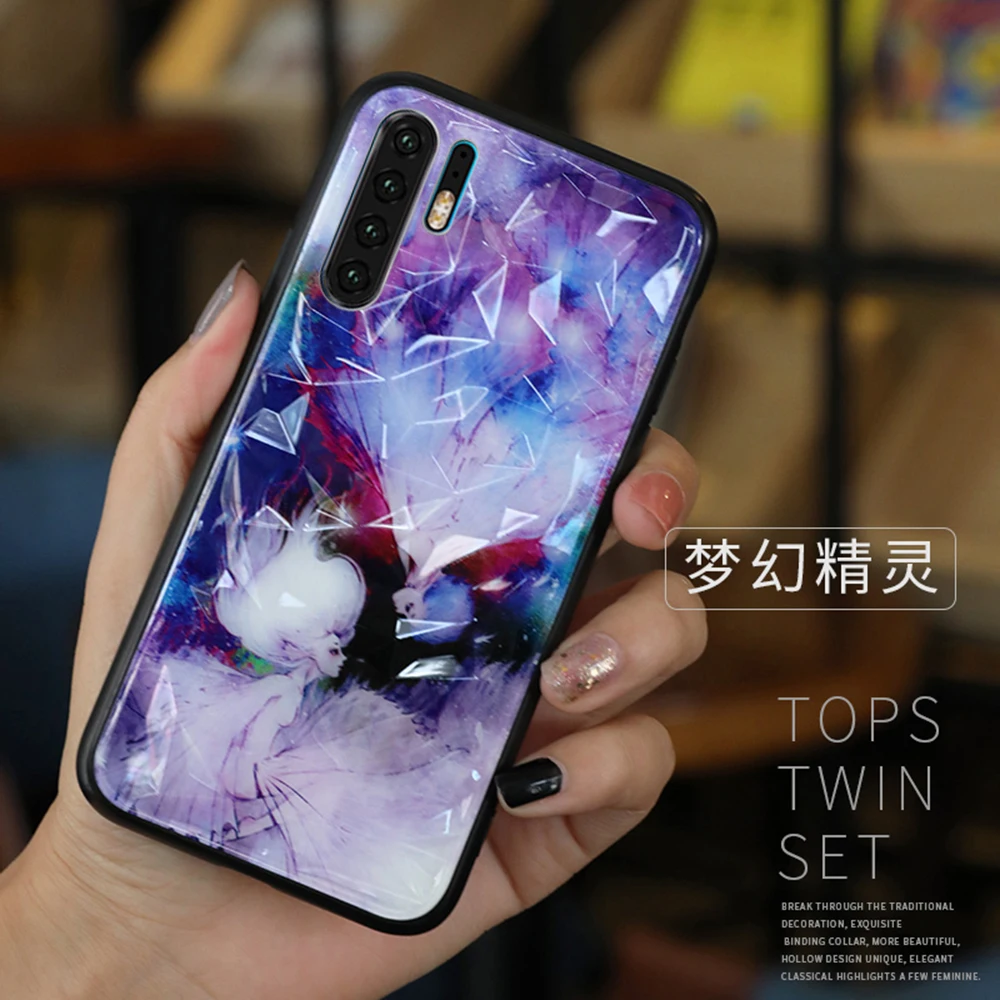 3D Diamond Case For Huawei P30 Pro P20 Lite P Smart 2019 Nova 4 3 3i On Honor 10i 10 8X 8A 8C 7C 7A Y6 2019 Y7 Pro Y9 2018 Case  (15)