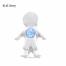 Birthstone Boy December Floating Charms for your glass lockets LFC_1469
