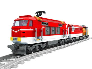 

Model building kits compatible city train 426 3D blocks Educational model & building toys hobbies for children