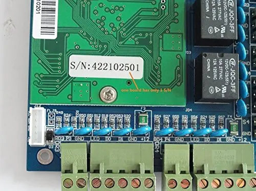 

Four door 4 Readers Professional TCP/IP Network access control board for door access control system and time attendance
