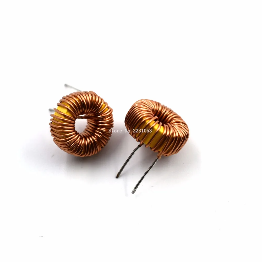 

5PCS/LOT Toroid Inductor 100UH 100uh 6A Winding Magnetic Inductance Coil Toroidal inductor