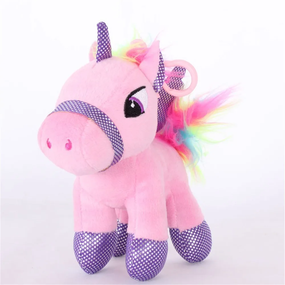 Cartoon Rainbow Unicorn Plush Doll Toys Cute Unicorn Stuffed Animals Plush Doll Unicorn Stuffed Animal Horse Children Baby Gift