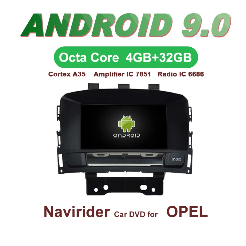 OTOJETA Автомобильный gps Android 9,0 радио для OPEL ASTRA J 2010-2012 Стерео навигация с DVD емкостный экран Поддержка Зеркало Ссылка