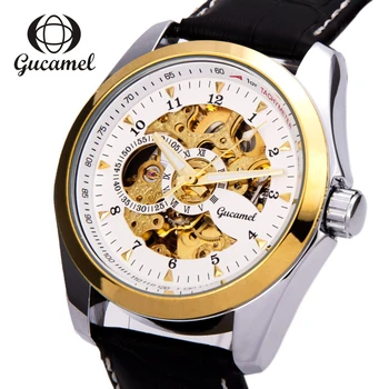 

Mens Brand Mechanical Wristwatches Luxury Stainless Steel Business Clock Fashion Students Dress Clock Charm Relogio Masculino