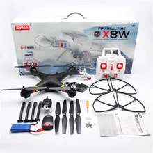 Quadcopter RC Remote Control Helicopter SYMA X8W 6-Axis Drones With Camera HD WIFI Or Without Camera For Child Chirtsmas Gift