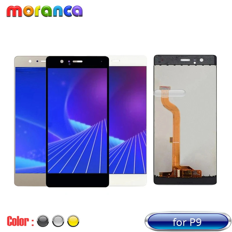 

5.2" LCD for HUAWEI P9 Display Touch Screen Digitizer with Frame for HUAWEI P9 LCD Display EVA-L09 EVA-L19 Replacement Parts