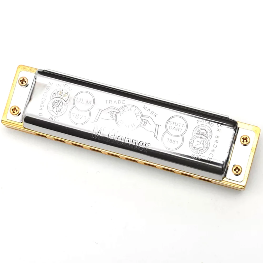 Акустическая гармоника Hohner Marine с 10 отверстиями 20 тонов|hohner marine band|mouth organ10 hole harmonica