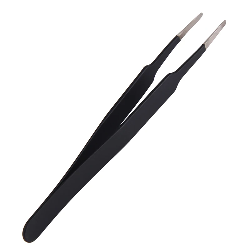 

New Portable Hand Tools Tweezers Watch Repair Tools ESD-13 Flat Head Stainless Steel Anti-Static Tweezers HR